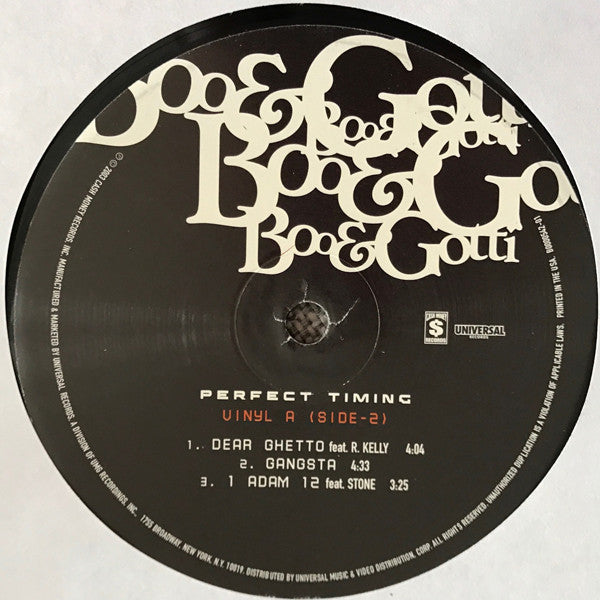 Boo & Gotti : Perfect Timing (2xLP, Album)