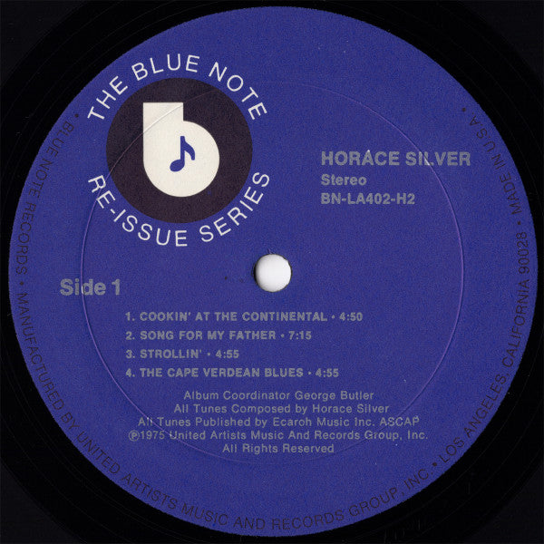 Horace Silver : Horace Silver (2xLP, Comp, Mono, Gat)