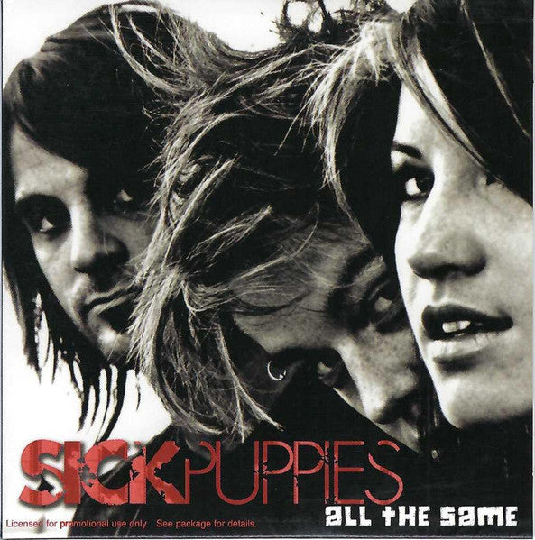 Sick Puppies : All The Same (CD, Promo)
