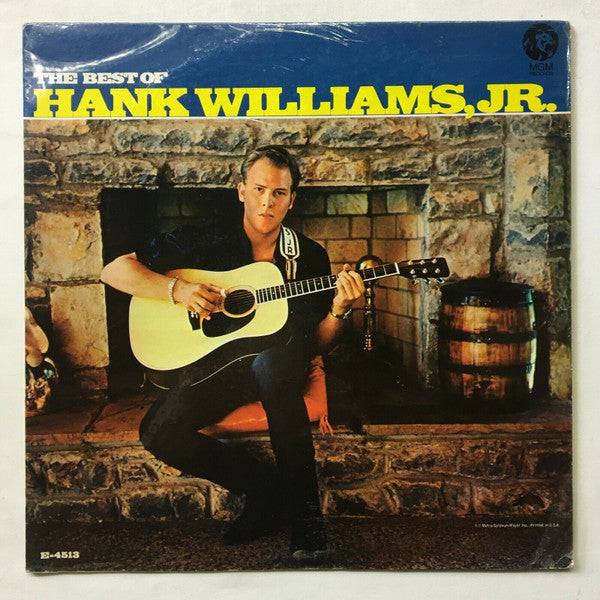 Hank Williams Jr. : The Best Of Hank Williams, JR. (LP, Comp, Mono, Promo)