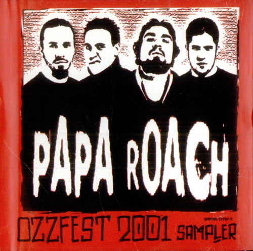 Papa Roach : Ozzfest 2001 Sampler (CD, Promo)