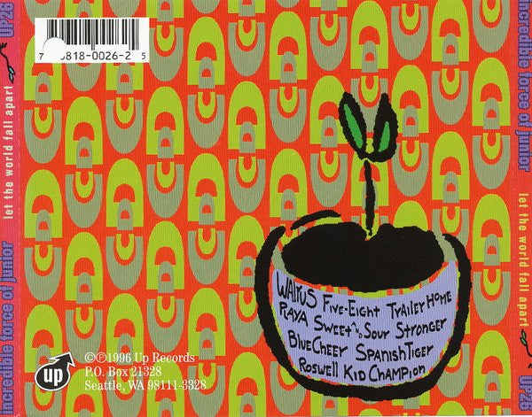 Incredible Force Of Junior : Let The World Fall Apart (CD, Album)