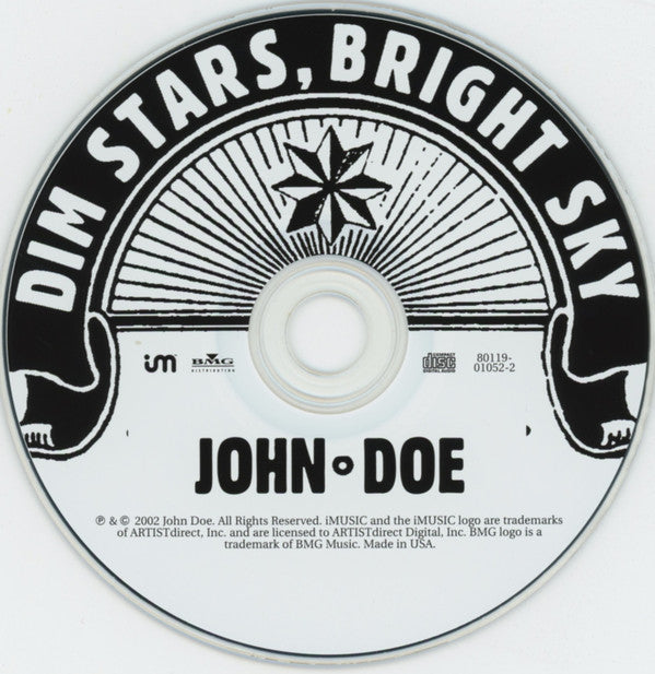 John Doe (2) : Dim Stars, Bright Sky (CD, Album)