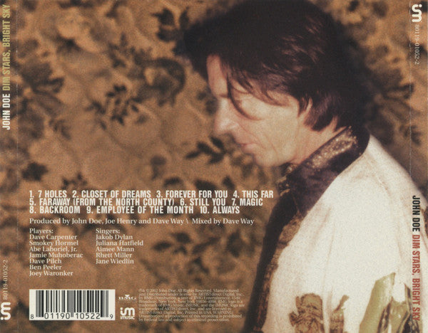 John Doe (2) : Dim Stars, Bright Sky (CD, Album)