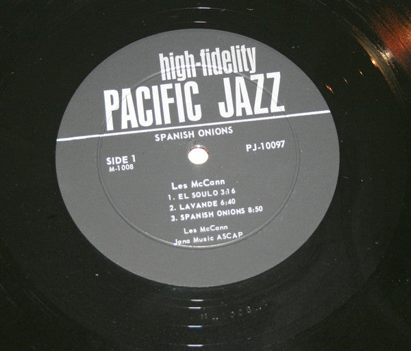 Les McCann : Spanish Onions (LP, Mono, Ind)