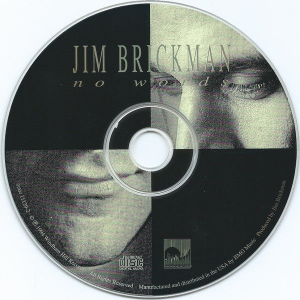 Jim Brickman : No Words (CD, Album)