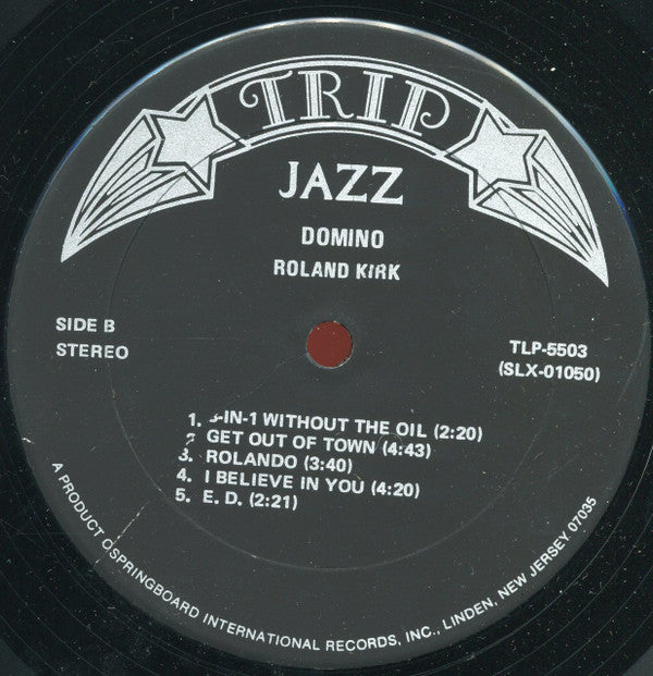 Roland Kirk : Domino (LP, Album, RE)