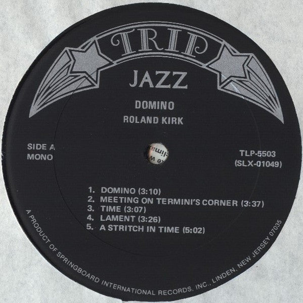 Roland Kirk : Domino (LP, Album, RE)