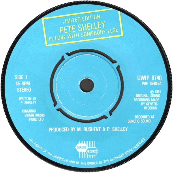 Pete Shelley : I Don't Know What It Is (2x7", Single, Ltd)