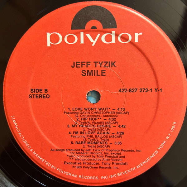 Tyzik* : Smile (LP, Album, Hau)