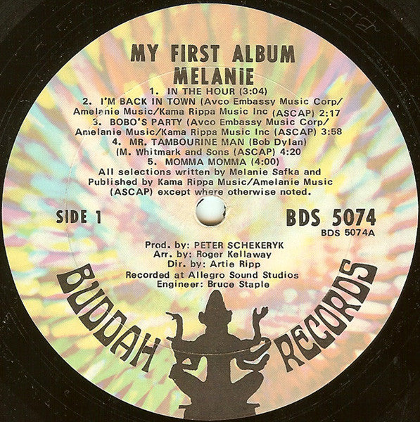 Melanie (2) : My First Album (LP, Album, RE)