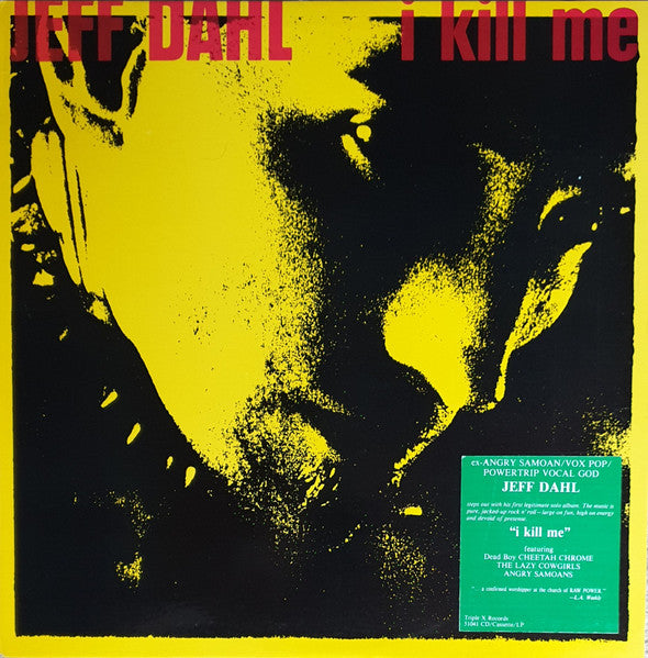 Jeff Dahl : I Kill Me (LP, Album, Blu + 7", Single, Ltd)