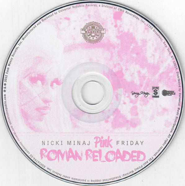 Nicki Minaj : Pink Friday (Roman Reloaded) (CD, Album, Dlx)
