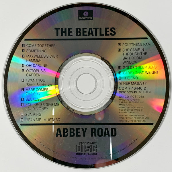 The Beatles : Abbey Road (CD, Album, RE, RM, DAD)