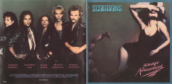 Scorpions : Savage Amusement (CD, Album, PDO)