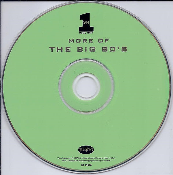Various : More Of The Big 80's (CD, Comp, WEA)