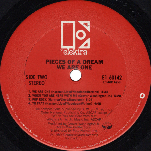 Pieces Of A Dream : We Are One (LP, Album, Club)
