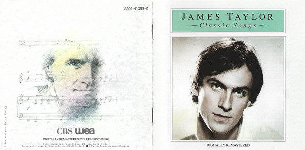 James Taylor (2) : Classic Songs (CD, Comp, RE, RM)