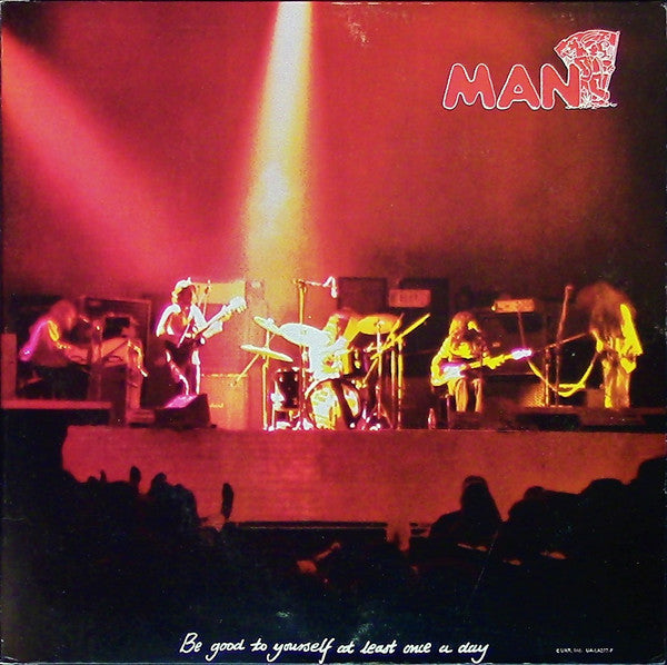 Man : Be Good To Yourself At Least Once A Day (LP, Album)