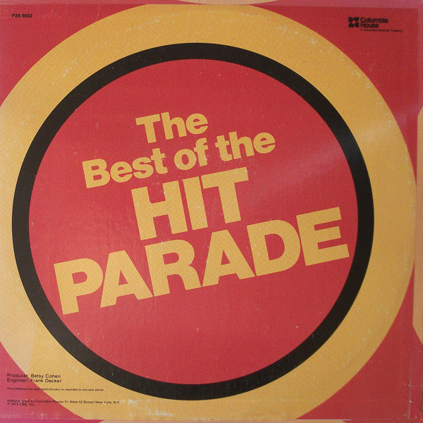 Various : The Best Of The Hit Parade (2xLP, Comp)