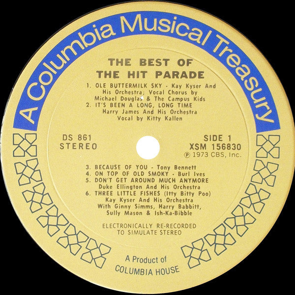 Various : The Best Of The Hit Parade (2xLP, Comp)