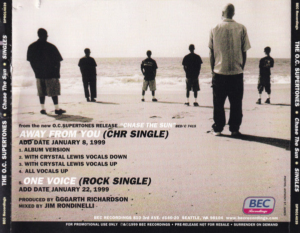 The O.C. Supertones : Chase The Sun Radio Singles (CD, Maxi, Promo)