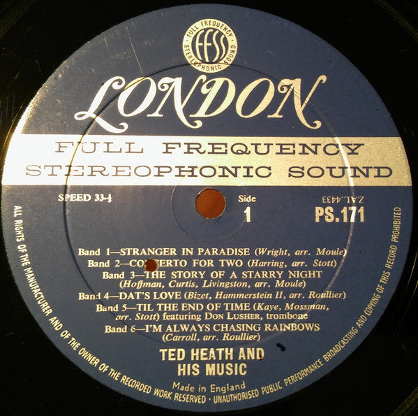 Ted Heath And His Music : Pop Hits From The Classics (LP, Album)