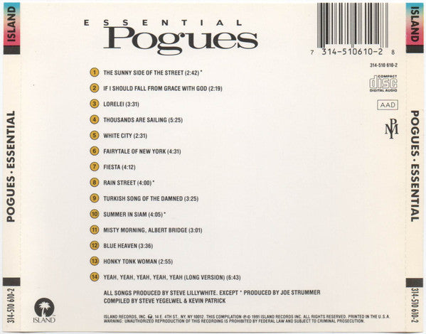 The Pogues : Essential (CD, Comp)