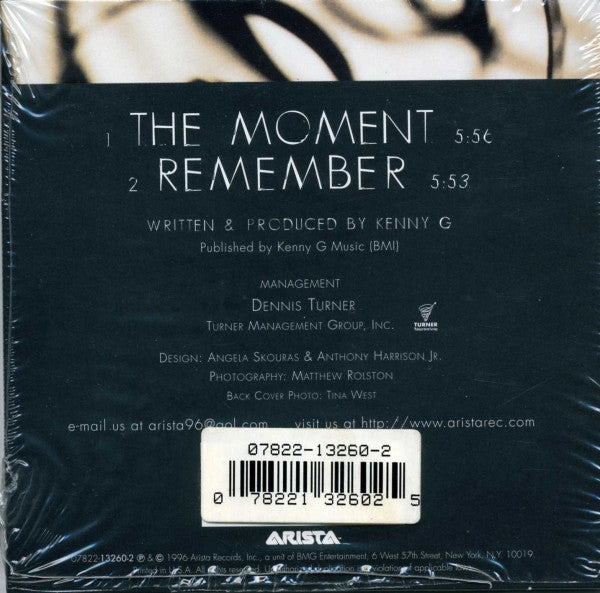 Kenny G (2) : The Moment (CD, Single)