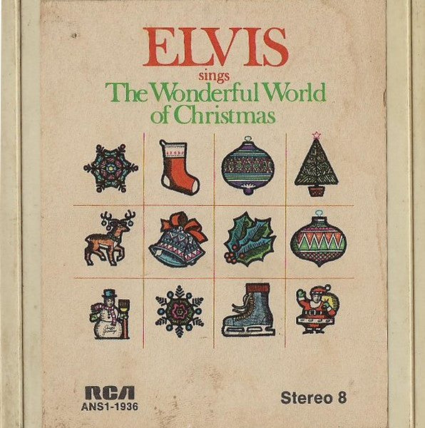 Elvis Presley : Elvis Sings The Wonderful World Of Christmas (8-Trk, RE)