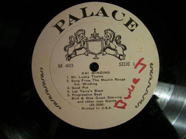 Kai Winding Guest Starring Bird (28) And  Dizz* : More Jazz (LP, Album, Mono)