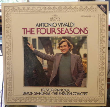 Antonio Vivaldi / The English Concert, Simon Standage, Trevor Pinnock : The Four Seasons (LP)