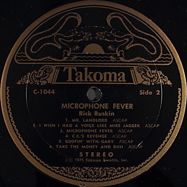Rick Ruskin : Microphone Fever (LP, Album)