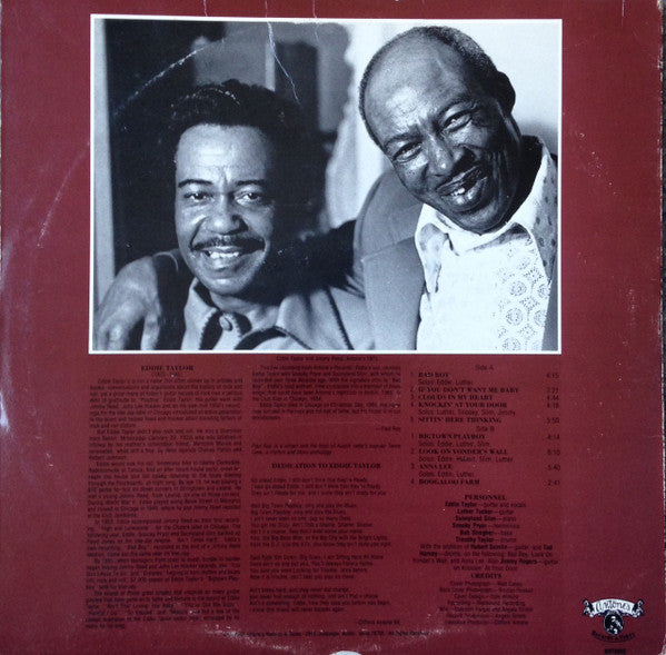 Eddie Taylor (2) : Still Not Ready For Eddie (LP, Album)