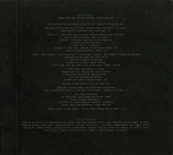 Civil Twilight : Holy Weather (CD, Album, Dig)
