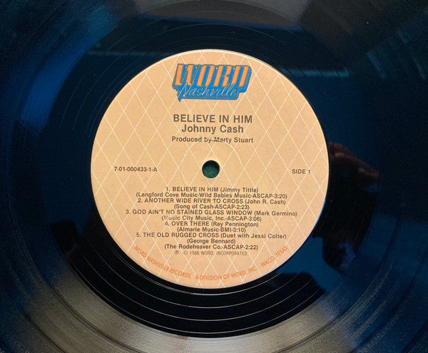 Johnny Cash : Believe In Him (LP, Album)