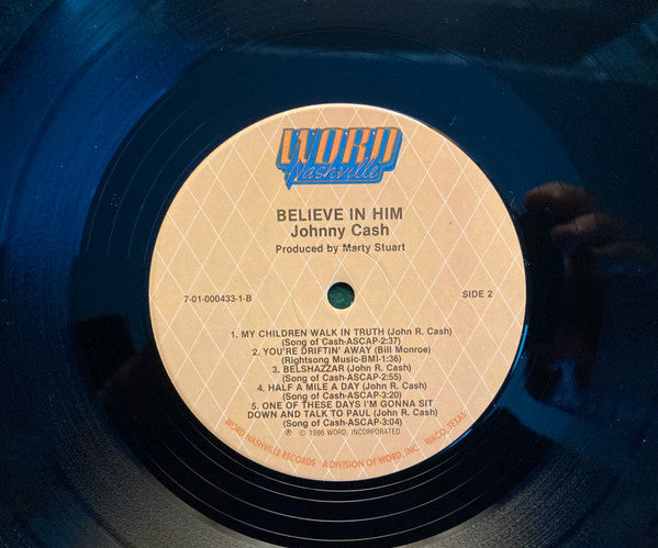 Johnny Cash : Believe In Him (LP, Album)