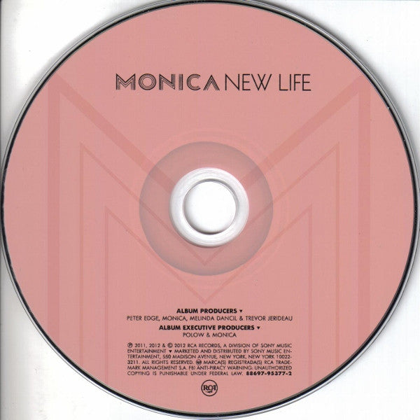 Monica : New Life (CD, Album, Cen)