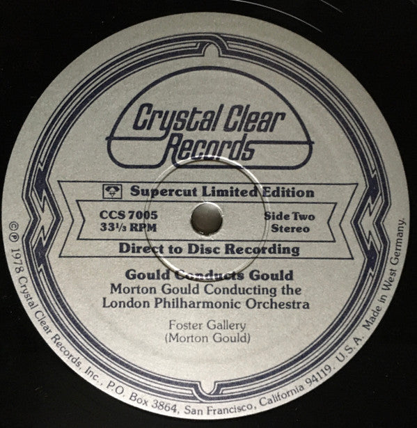 Morton Gould Conducting London Philharmonic Orchestra : Gould Conducts Gould (LP, Ltd)
