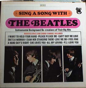 Jimmie Haskell : Sing A Song With The Beatles! (Instrumental Background Re-Creations Of Their Big Hits) (LP)