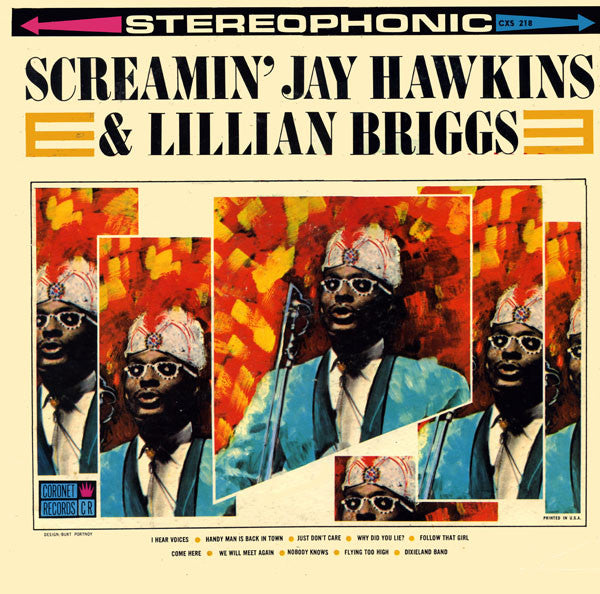 Various : Screamin' Jay Hawkins & Lillian Briggs With Kay Starr & Charlie Francis (LP, Comp)
