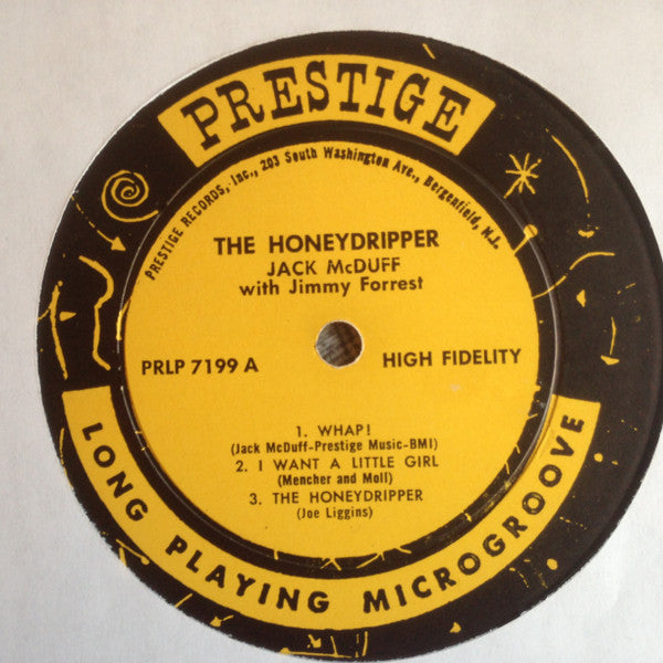 Brother Jack McDuff : The Honeydripper (LP, Mono)