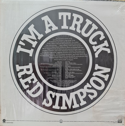 Red Simpson : I'm A Truck (LP, Comp, RE)