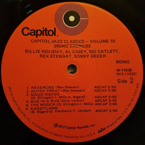 Various : Swing Exercise (LP, Comp, Mono)