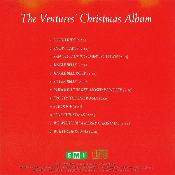 The Ventures : The Ventures' Christmas Album (CD, Album, RE)