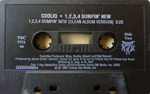 Coolio : 1, 2, 3, 4 (Sumpin' New) (Cass, Single, SR,)
