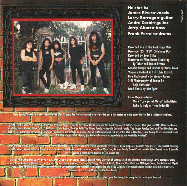 Helstar : T' Was The Night Of A Helish Xmas (CD, Album)