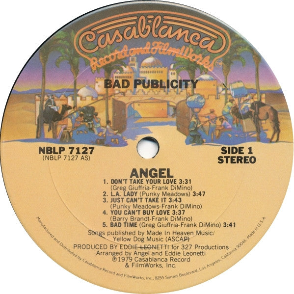 Angel (24) : Sinful (Bad Publicity) (LP, Album)