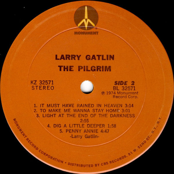 Larry Gatlin : The Pilgrim (LP, Album, Ter)