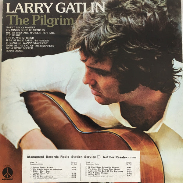 Larry Gatlin : The Pilgrim (LP, Album, Ter)